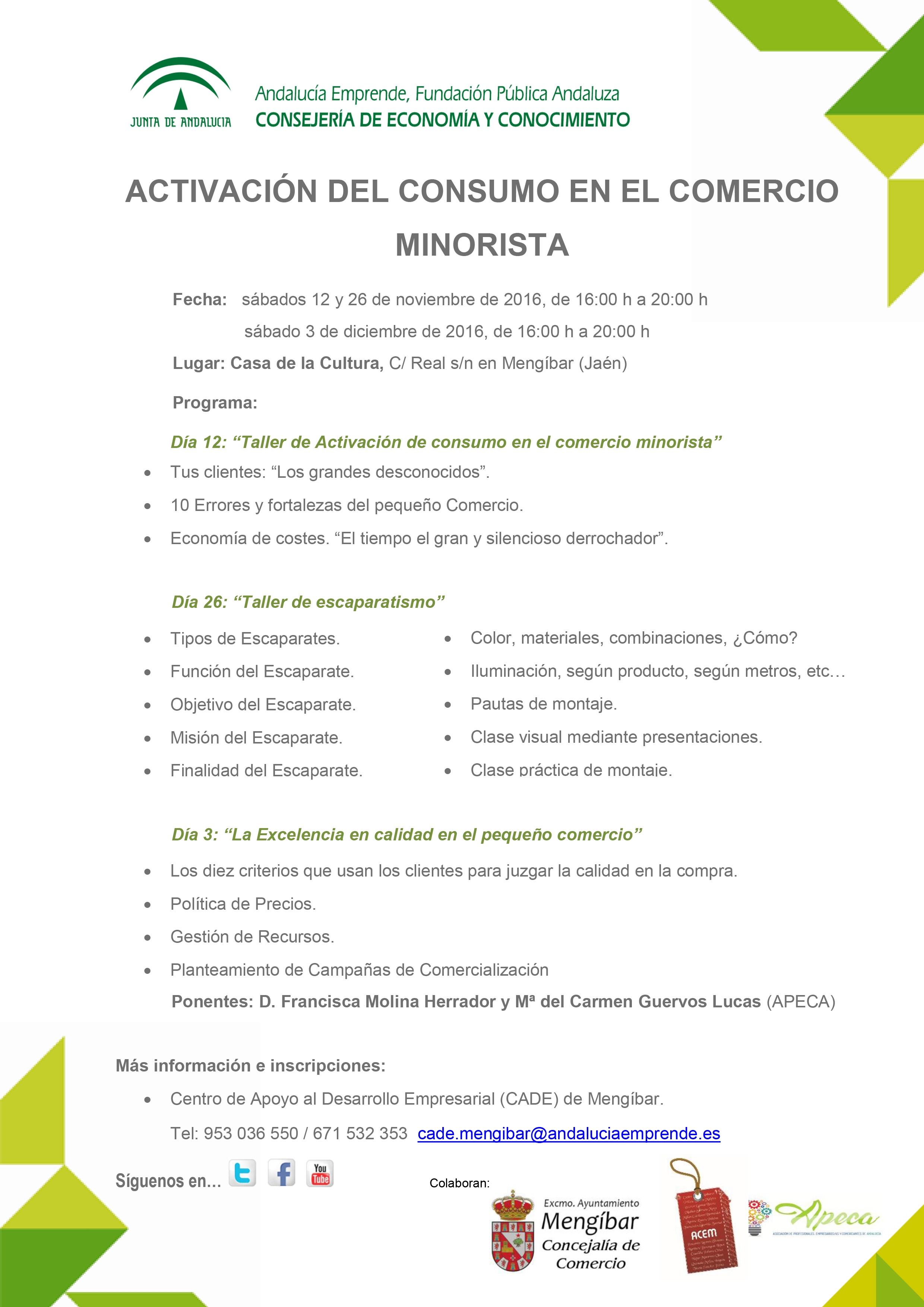 cartel activacion comercio minorista