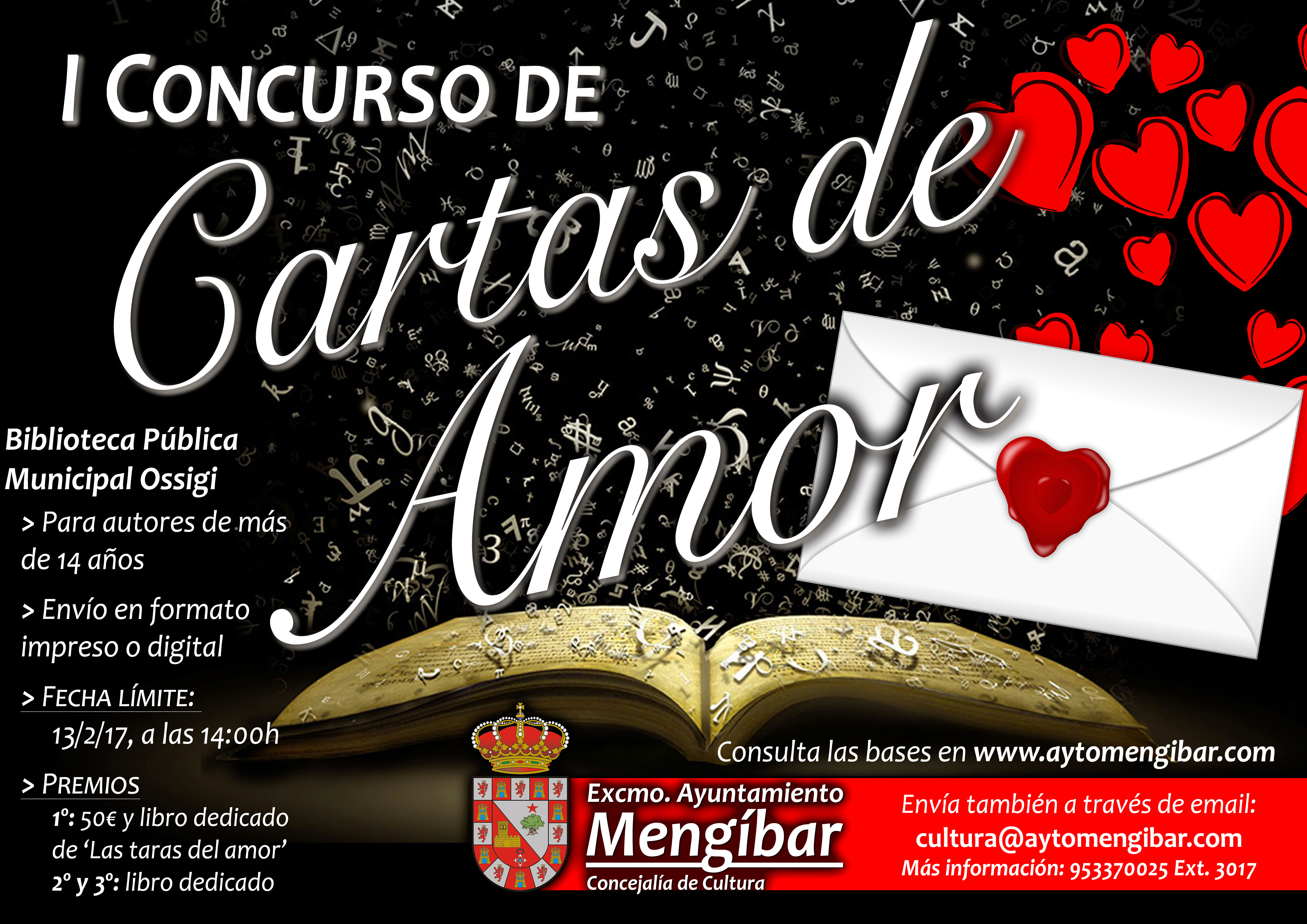 Cultura convoca el primer concurso de cartas de amor